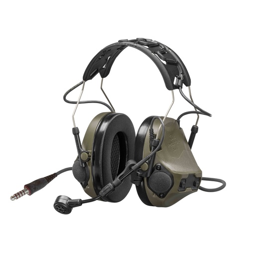 [MT14H418A-86 GN] 3M™ PELTOR™ ComTac VIII Headset Green (NATO Wired)
